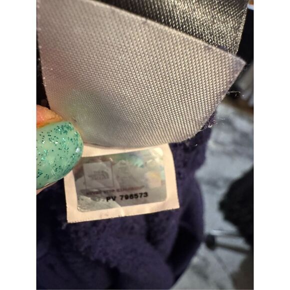 Tnf- north face royal bright blue osito fleece Jacket/coat small - Picture 8 of 8